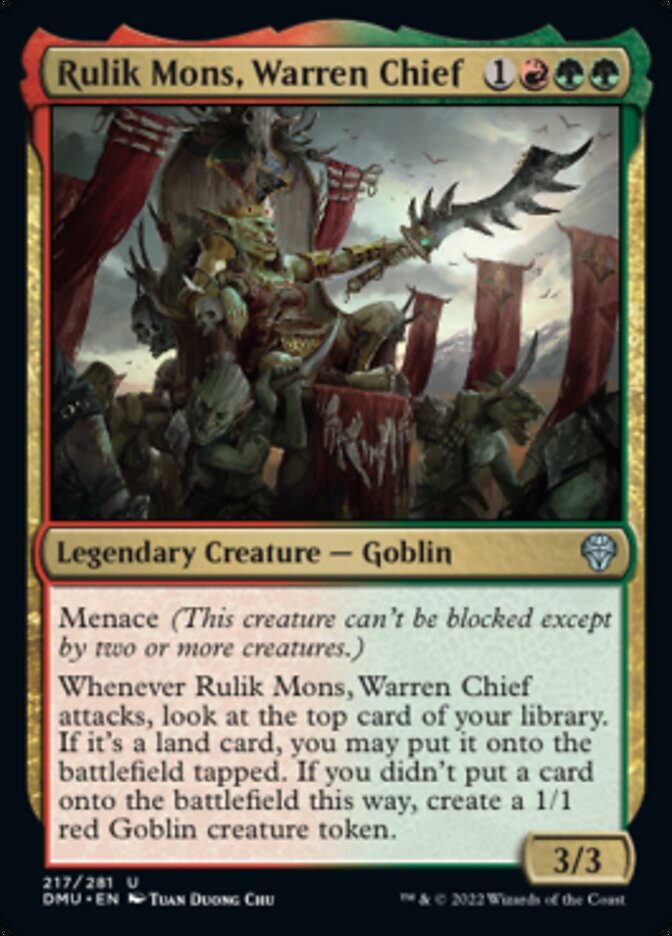 Rulik Mons, Warren Chief [Dominaria United] | Gate City Games LLC
