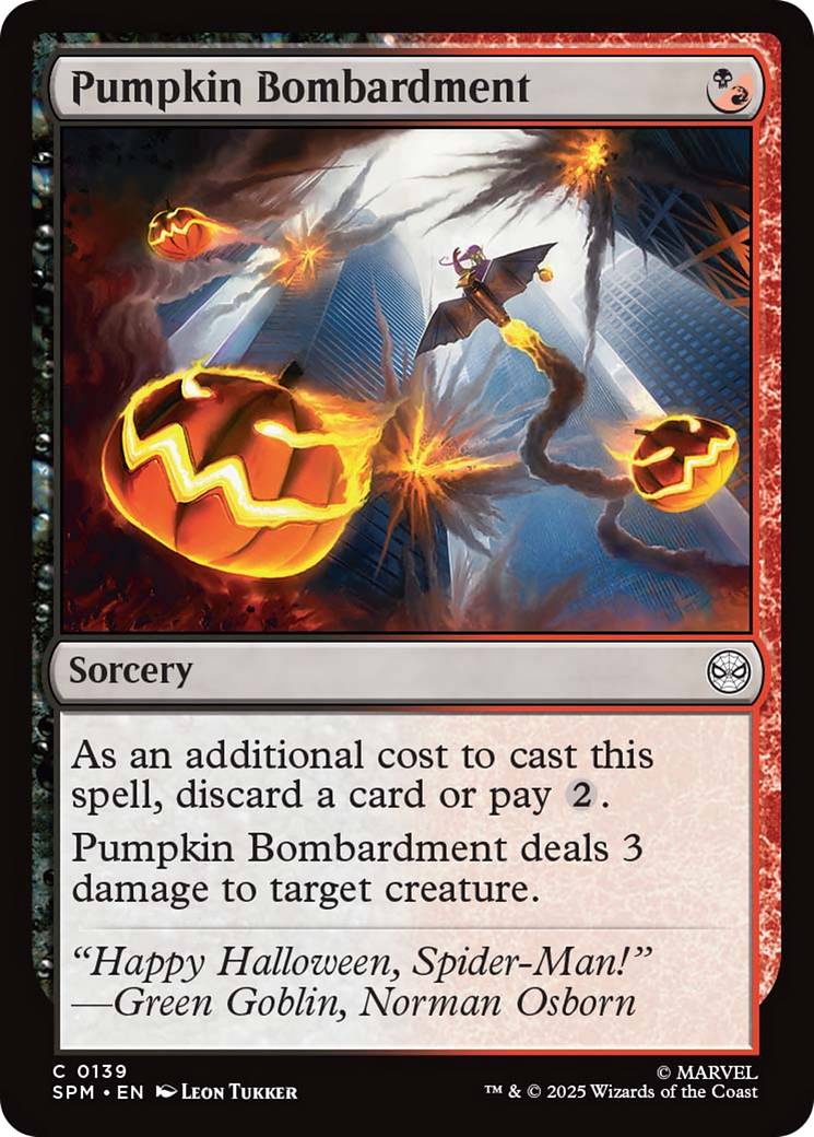 Pumpkin Bombardment [Marvel's Spider-Man] | Gate City Games LLC