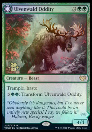Ulvenwald Oddity // Ulvenwald Behemoth [Innistrad: Crimson Vow Prerelease Promos] | Gate City Games LLC