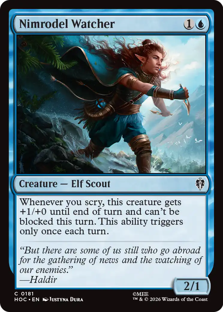 Nimrodel Watcher [The Hobbit: Eternal-Legal] | Gate City Games LLC