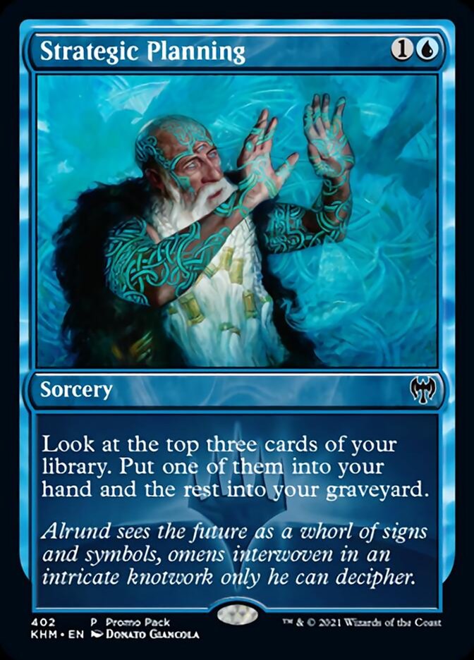 Strategic Planning (Promo Pack) [Kaldheim Promos] | Gate City Games LLC