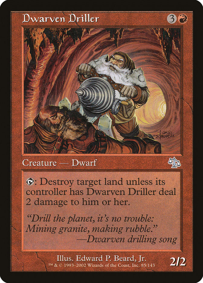 Dwarven Driller [Judgment] | Gate City Games LLC