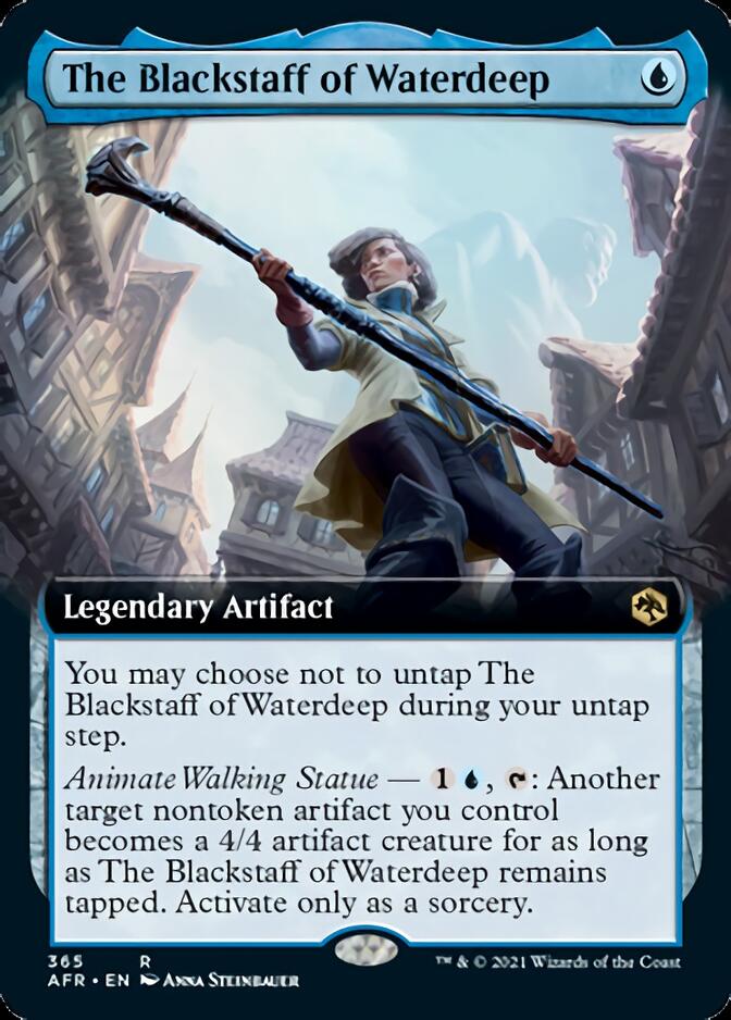 The Blackstaff of Waterdeep (Extended Art) [Dungeons & Dragons: Adventures in the Forgotten Realms] | Gate City Games LLC