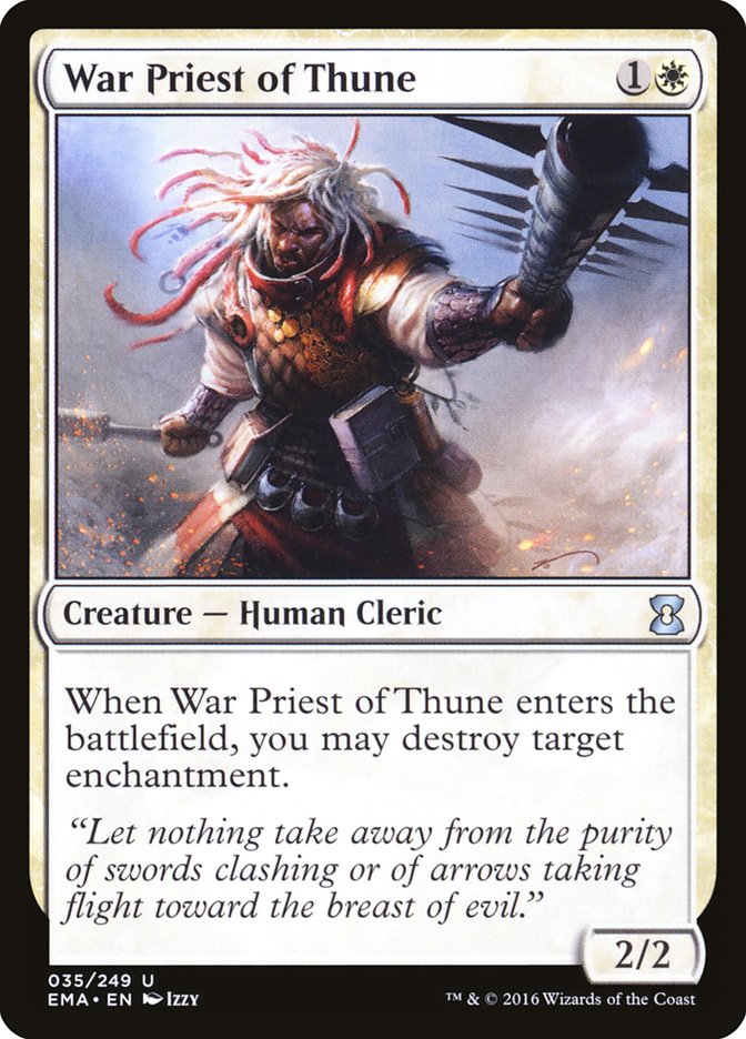War Priest of Thune [Eternal Masters] | Gate City Games LLC