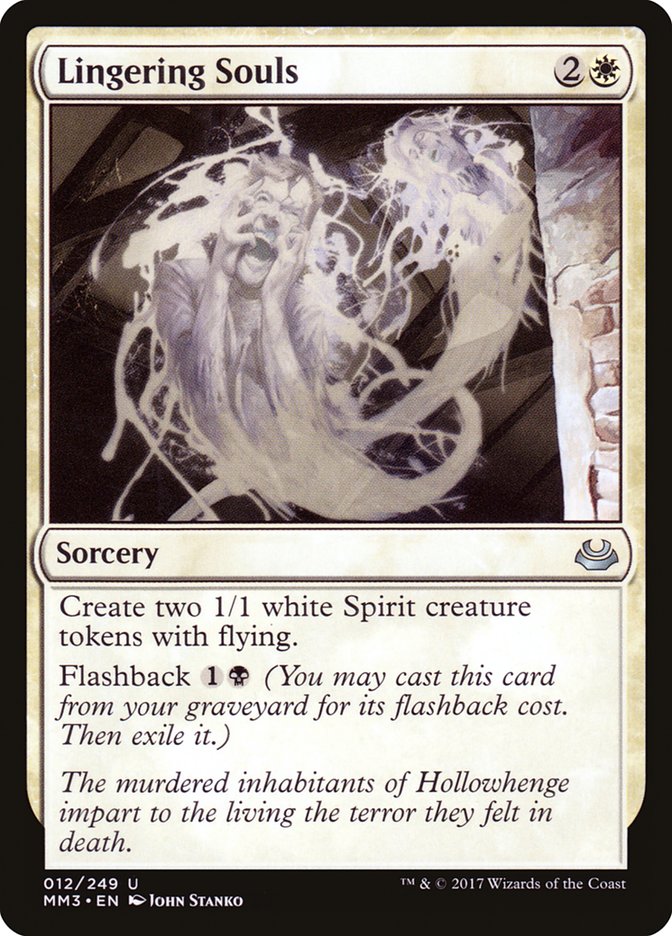 Lingering Souls [Modern Masters 2017] | Gate City Games LLC