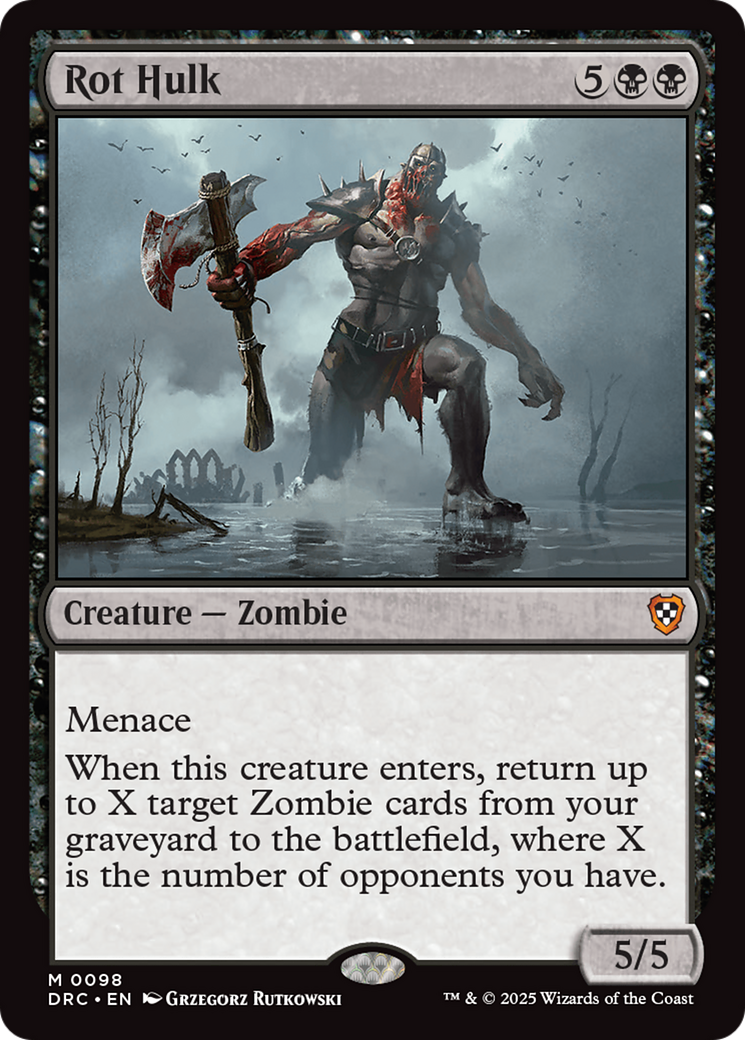 Rot Hulk [Aetherdrift Commander] | Gate City Games LLC