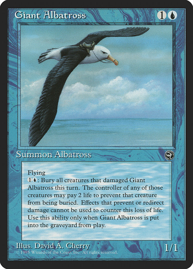 Giant Albatross (Empty Ocean) [Homelands] | Gate City Games LLC