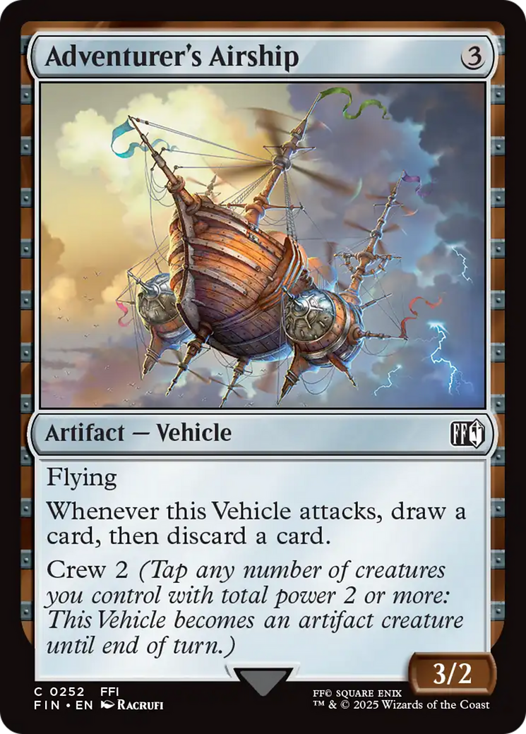 Adventurer's Airship [FINAL FANTASY] | Gate City Games LLC