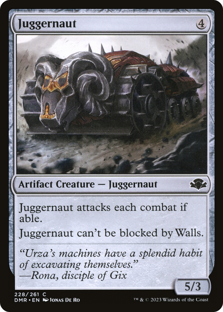 Juggernaut [Dominaria Remastered] | Gate City Games LLC