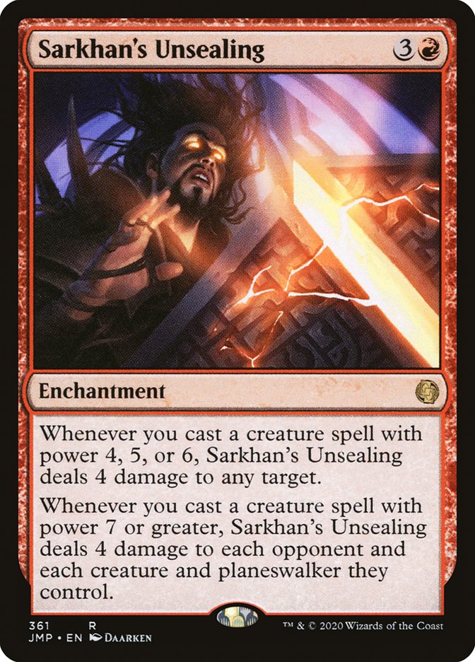 Sarkhan's Unsealing [Jumpstart] | Gate City Games LLC