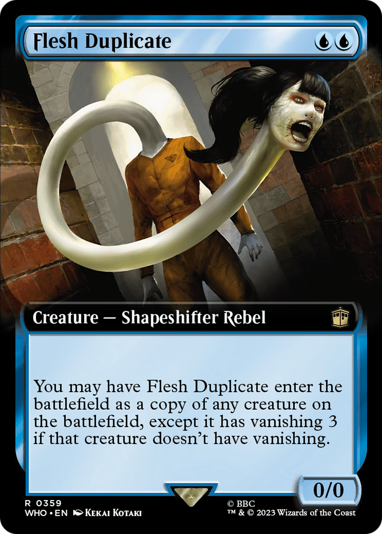 Flesh Duplicate (Extended Art) [Doctor Who] | Gate City Games LLC