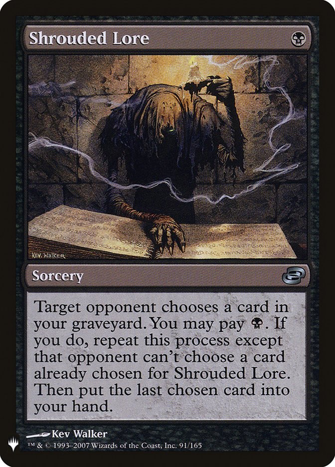 Shrouded Lore [Mystery Booster] | Gate City Games LLC