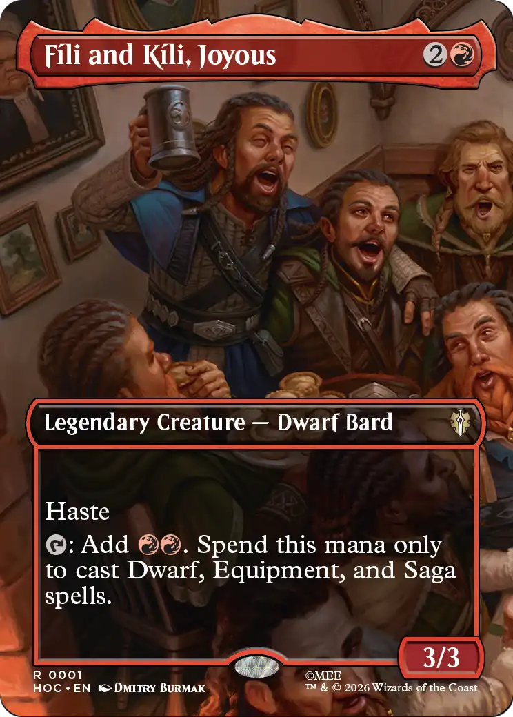 Fili and Kili, Joyous (Borderless) [The Hobbit: Eternal-Legal] | Gate City Games LLC