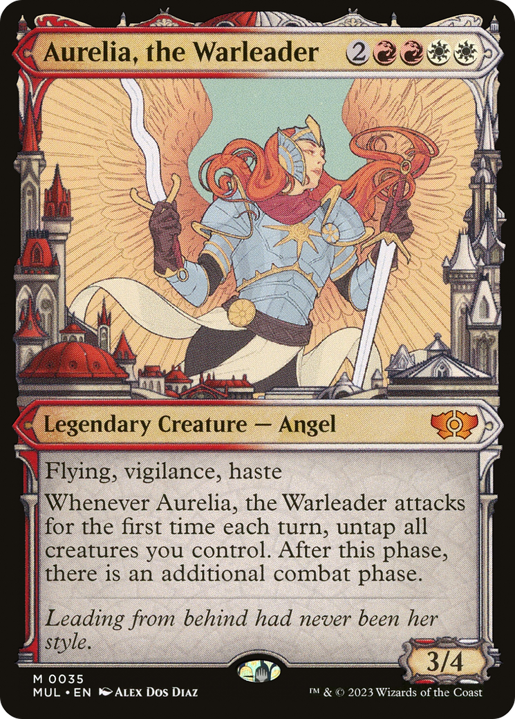 Aurelia, the Warleader [Multiverse Legends] | Gate City Games LLC