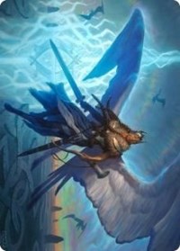Righteous Valkyrie Art Card [Kaldheim Art Series] | Gate City Games LLC
