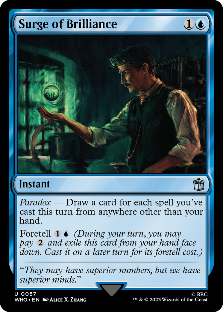 Surge of Brilliance [Doctor Who] | Gate City Games LLC