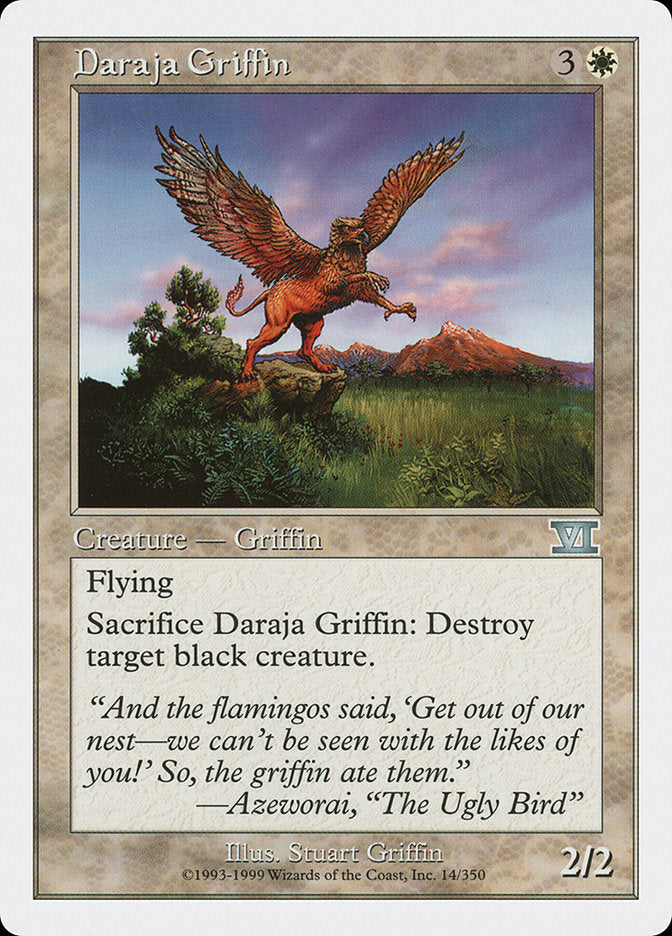 Daraja Griffin [Classic Sixth Edition] | Gate City Games LLC