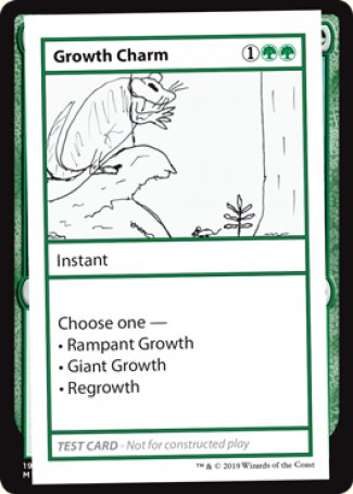 Growth Charm (2021 Edition) [Mystery Booster Playtest Cards] | Gate City Games LLC