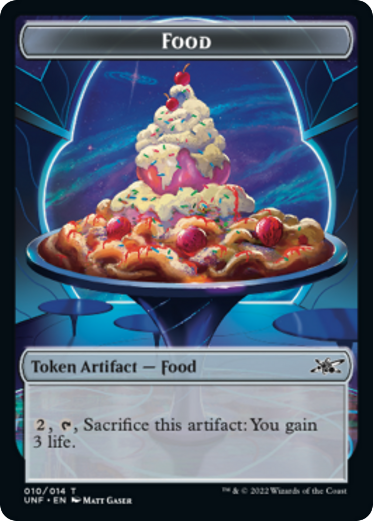 Squirrel // Food (010) Double-Sided Token [Unfinity Tokens] | Gate City Games LLC