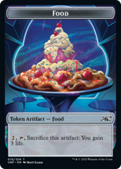 Squirrel // Food (010) Double-Sided Token [Unfinity Tokens] | Gate City Games LLC