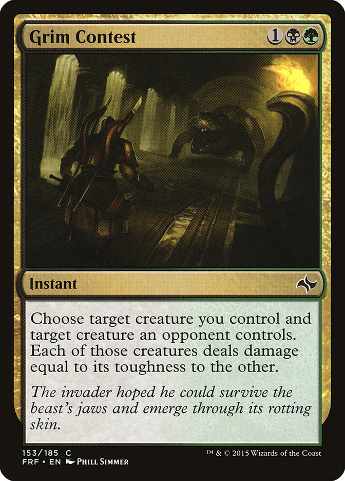 Grim Contest [Fate Reforged] | Gate City Games LLC