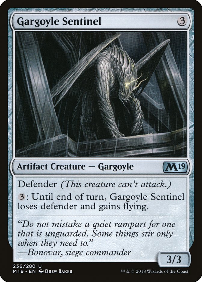 Gargoyle Sentinel [Core Set 2019] | Gate City Games LLC