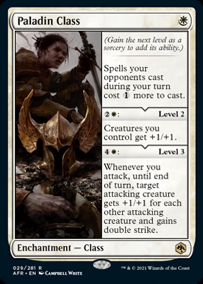 Paladin Class [Dungeons & Dragons: Adventures in the Forgotten Realms] | Gate City Games LLC