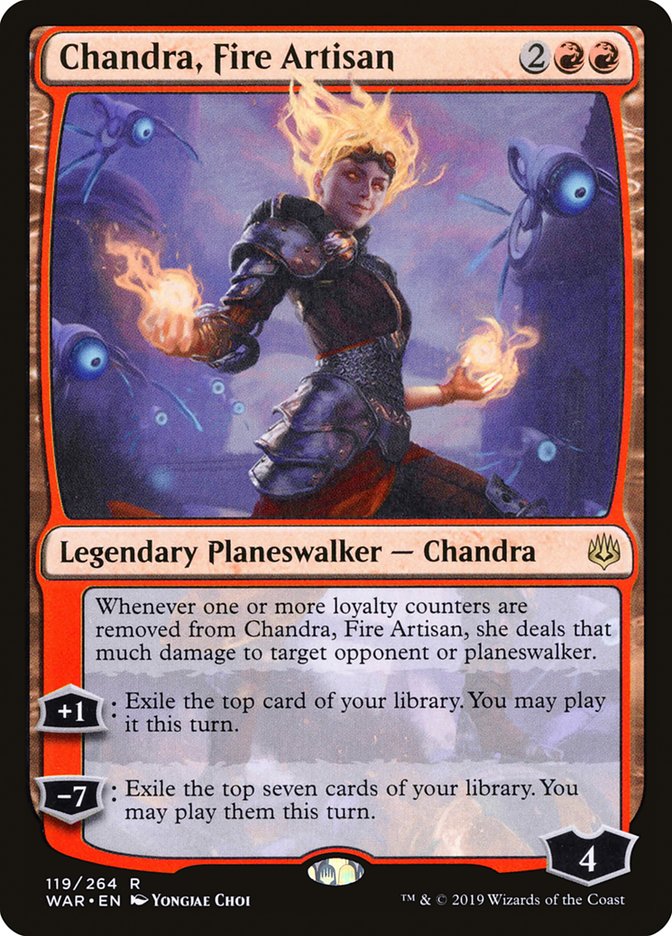 Chandra, Fire Artisan [War of the Spark] | Gate City Games LLC