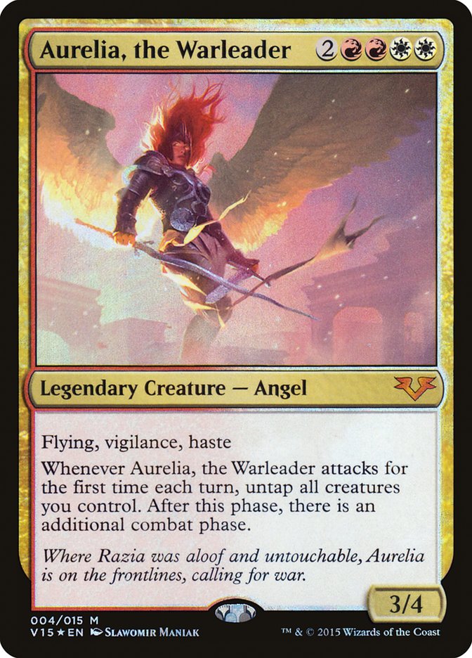 Aurelia, the Warleader [From the Vault: Angels] | Gate City Games LLC