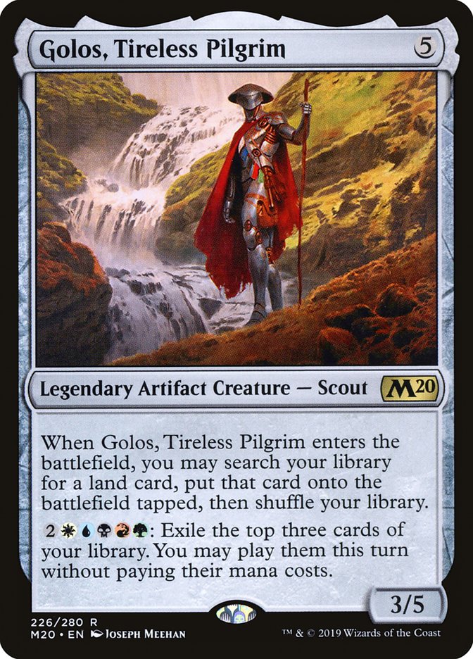 Golos, Tireless Pilgrim [Core Set 2020] | Gate City Games LLC