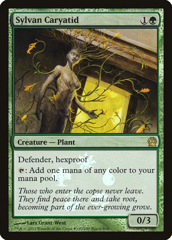Sylvan Caryatid (Buy-A-Box) [Theros Promos] | Gate City Games LLC