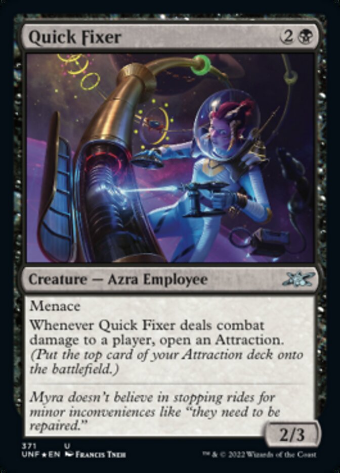 Quick Fixer (Galaxy Foil) [Unfinity] | Gate City Games LLC