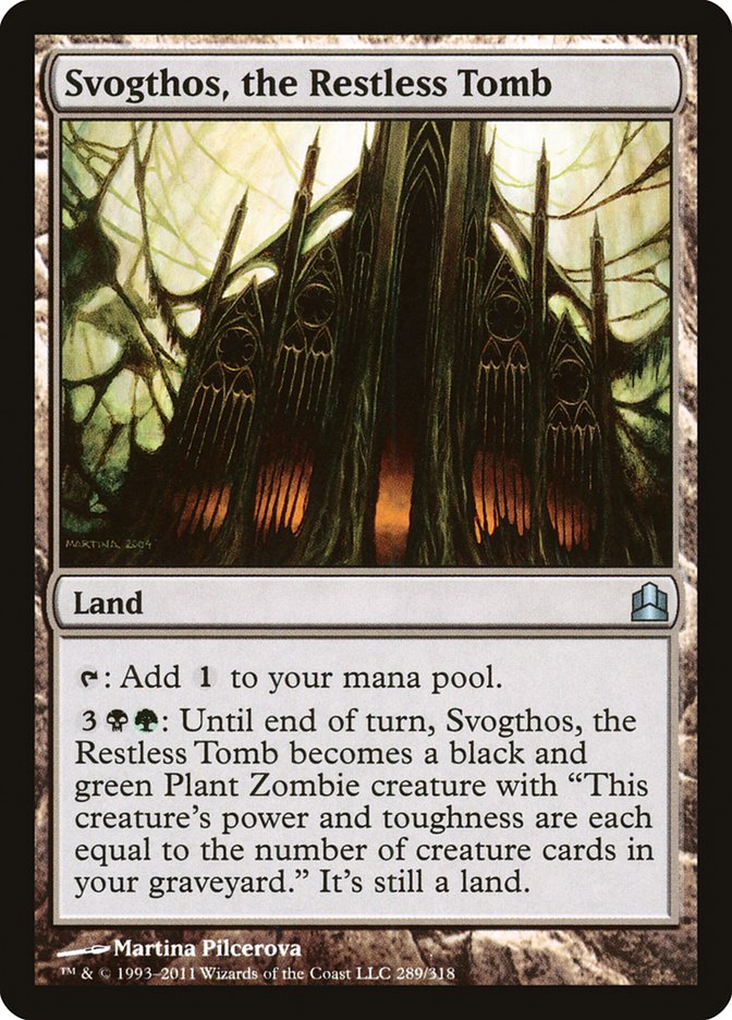 Svogthos, the Restless Tomb [Commander 2011] | Gate City Games LLC