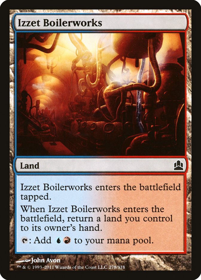 Izzet Boilerworks [Commander 2011] | Gate City Games LLC