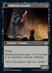 Innocent Traveler // Malicious Invader [Innistrad: Crimson Vow] | Gate City Games LLC
