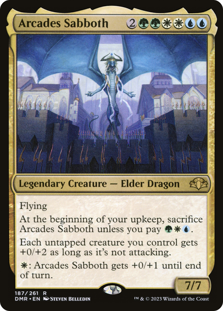 Arcades Sabboth [Dominaria Remastered] | Gate City Games LLC