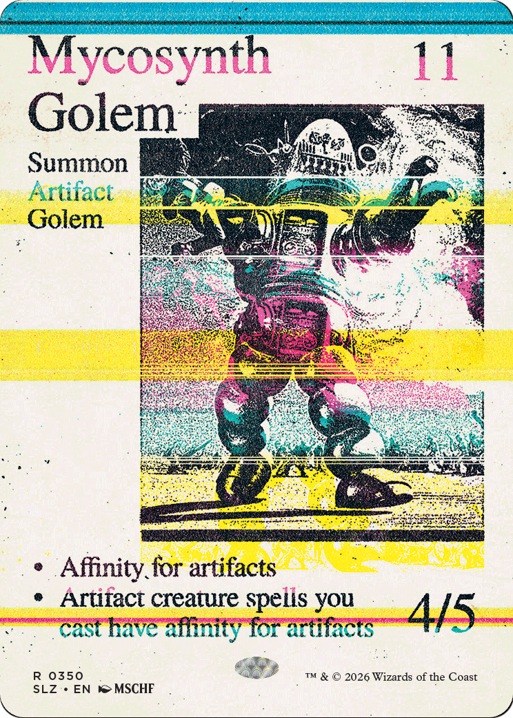 Mycosynth Golem (0350) [Secret Lair x MSCHF: The Zeta Set] | Gate City Games LLC