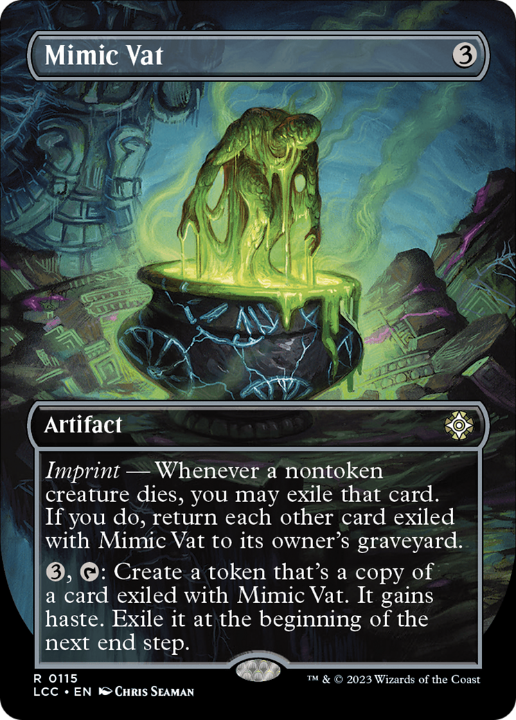 Mimic Vat (Borderless) [The Lost Caverns of Ixalan Commander] | Gate City Games LLC