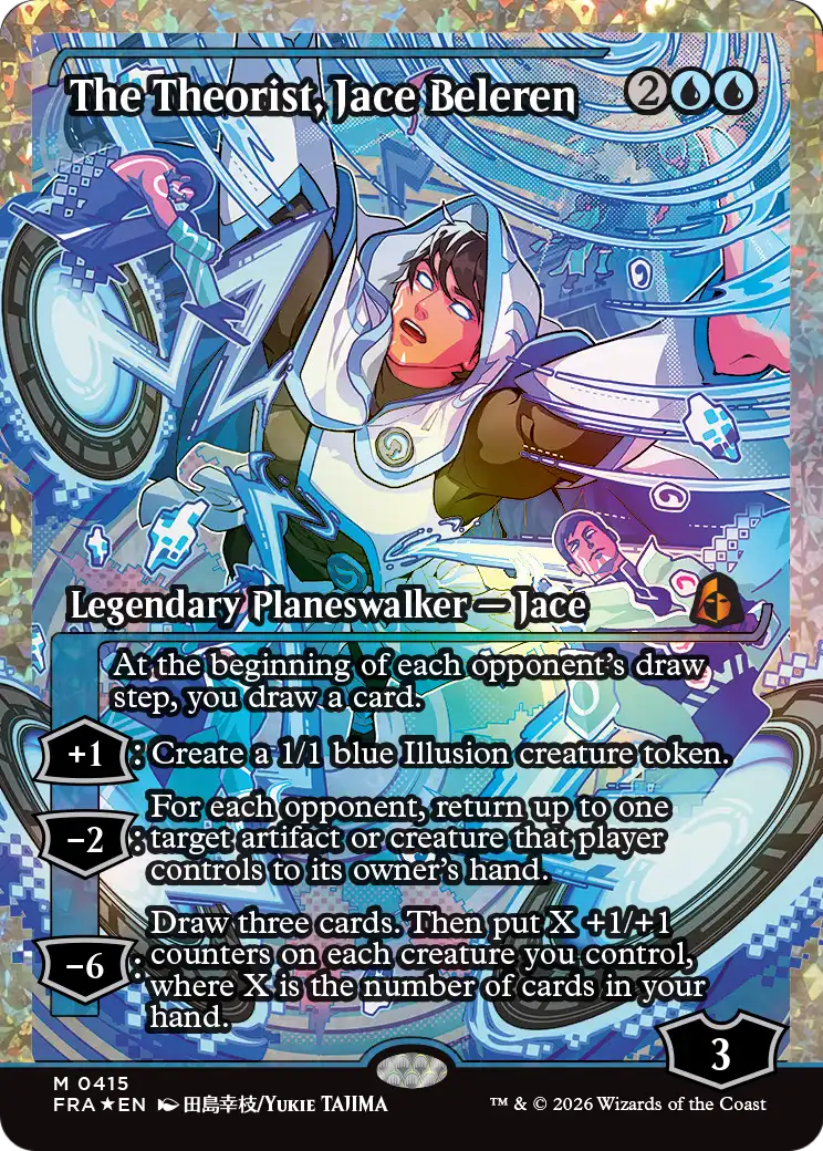 The Theorist, Jace Beleren (Showcase) (Fracture Foil) [Reality Fracture] | Gate City Games LLC