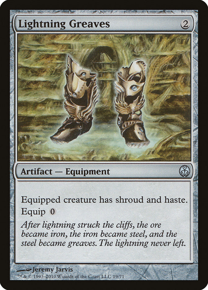 Lightning Greaves [Duel Decks: Phyrexia vs. the Coalition] | Gate City Games LLC