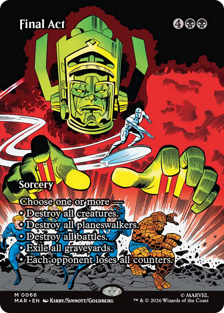 Final Act (Borderless) [Marvel Universe: Eternal-Legal] | Gate City Games LLC