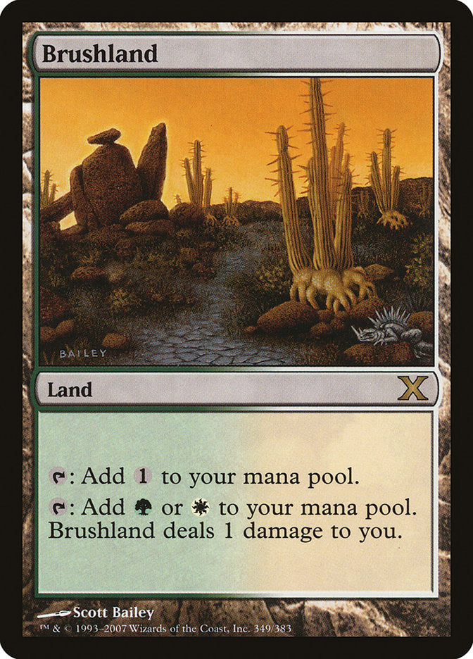 Brushland [Tenth Edition] | Gate City Games LLC