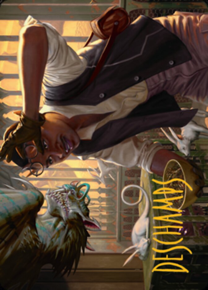 Bennie Bracks, Zoologist Art Card (Gold-Stamped Signature) [Streets of New Capenna Art Series] | Gate City Games LLC