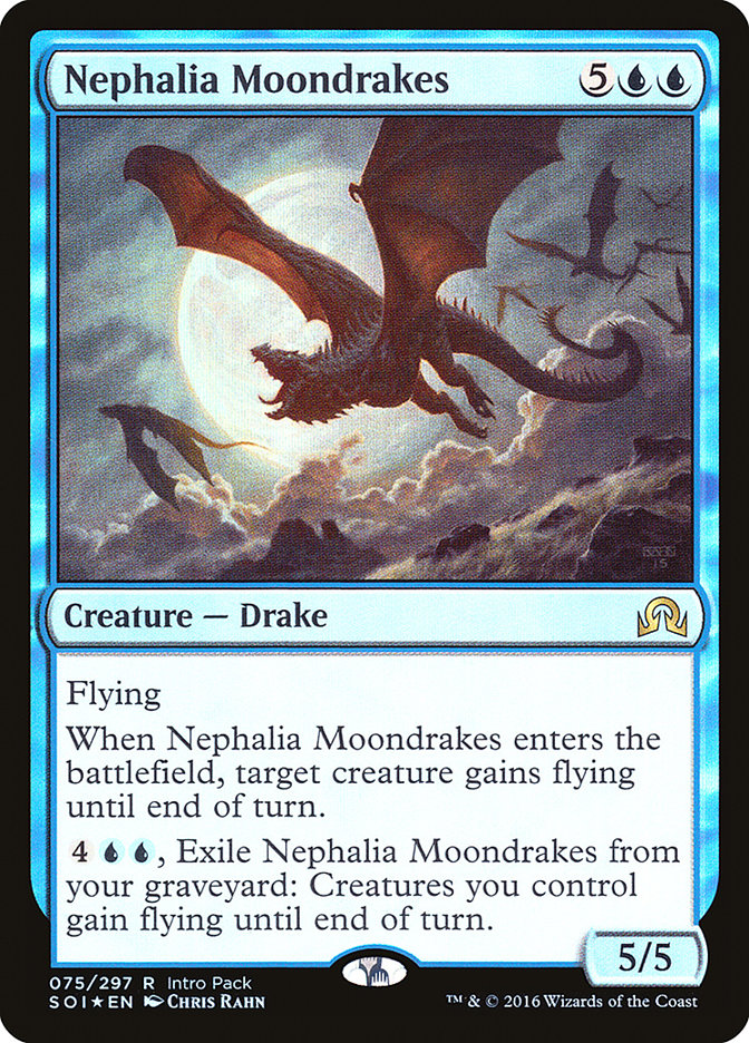 Nephalia Moondrakes (Intro Pack) [Shadows over Innistrad Promos] | Gate City Games LLC