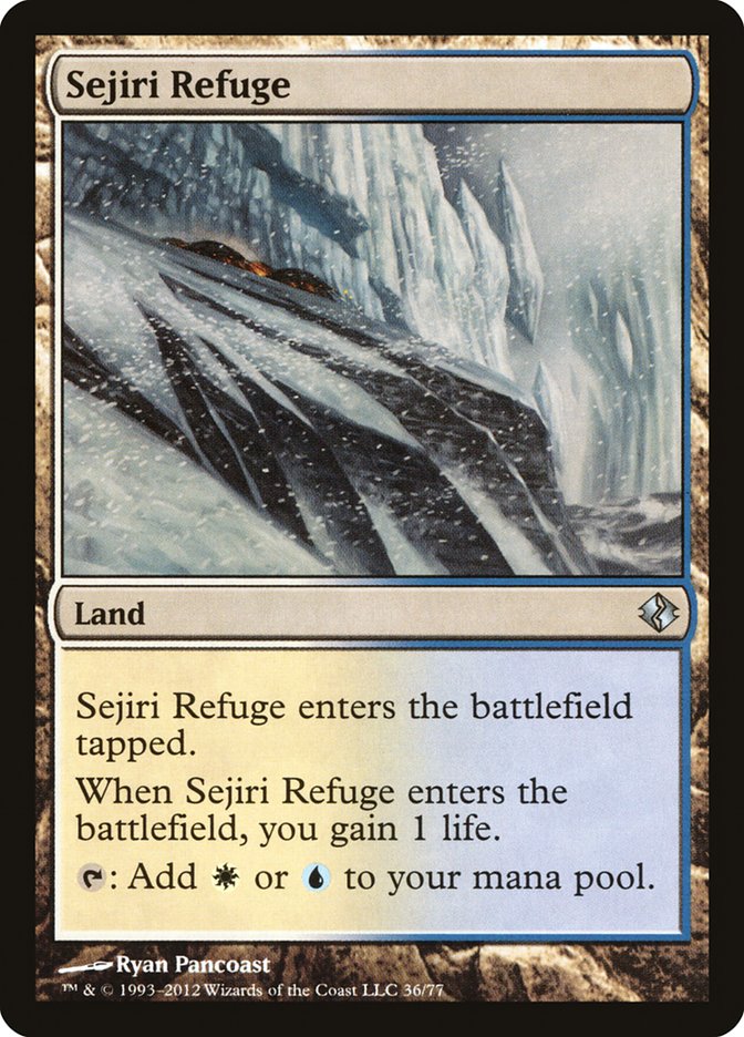 Sejiri Refuge [Duel Decks: Venser vs. Koth] | Gate City Games LLC