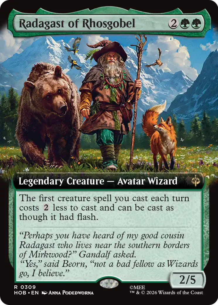 Radagast of Rhosgobel (Extended Art) [The Hobbit] | Gate City Games LLC