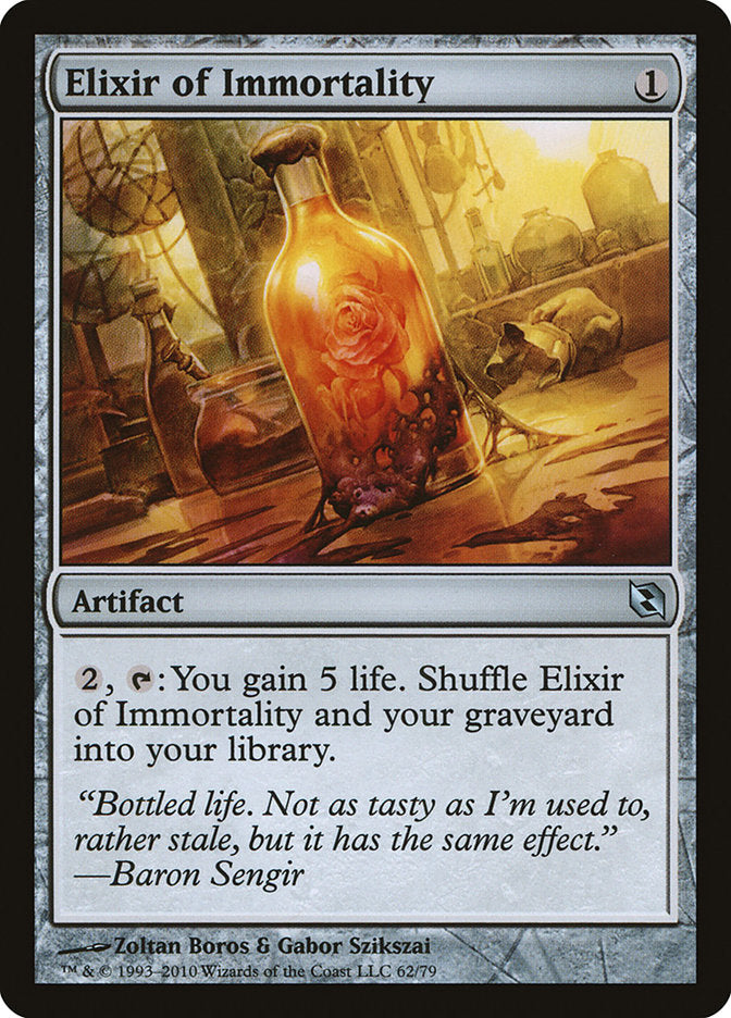 Elixir of Immortality [Duel Decks: Elspeth vs. Tezzeret] | Gate City Games LLC