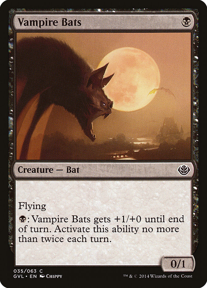 Vampire Bats (Garruk vs. Liliana) [Duel Decks Anthology] | Gate City Games LLC