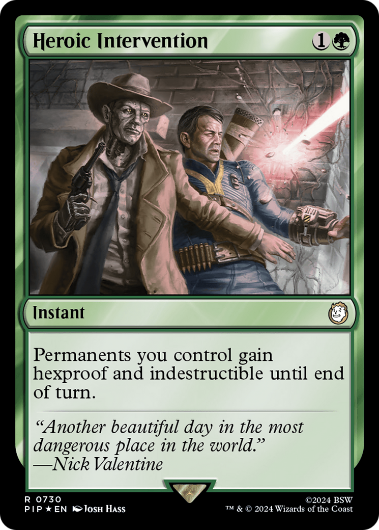 Heroic Intervention (Surge Foil) [Fallout] | Gate City Games LLC