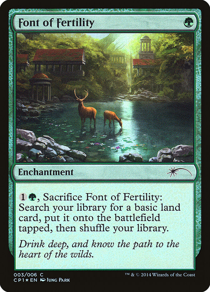 Font of Fertility [Magic 2015 Clash Pack] | Gate City Games LLC